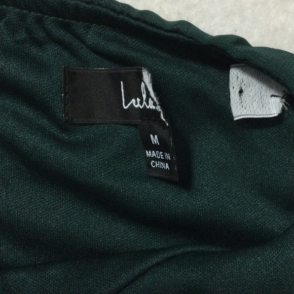 LULU'S M Elevated Vision Green Tiered Cocktail Bridesmaid Party Maxi Dress B142 - Picture 8 of 9